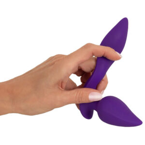 Sweet Smile Fjernbetjent 2 i 1 Panty og Anal Plug Vibrator