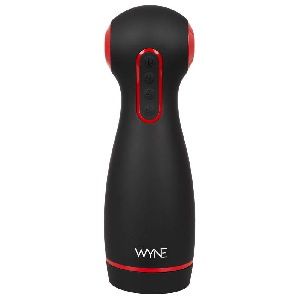 Wyne Masturbator 06 med Vibrator, Suge og Tryk Funktion