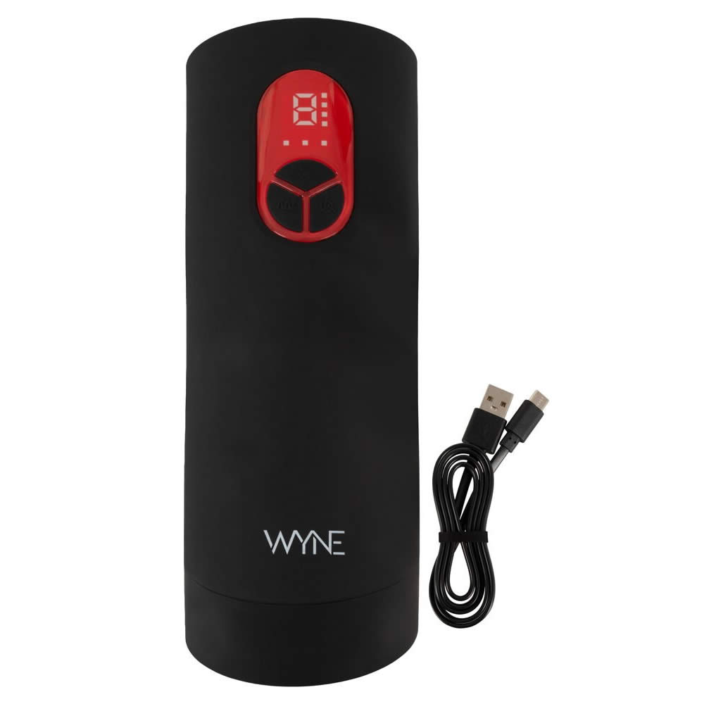 Wyne Masturbator 07 med Vibrator og Suge Funktion