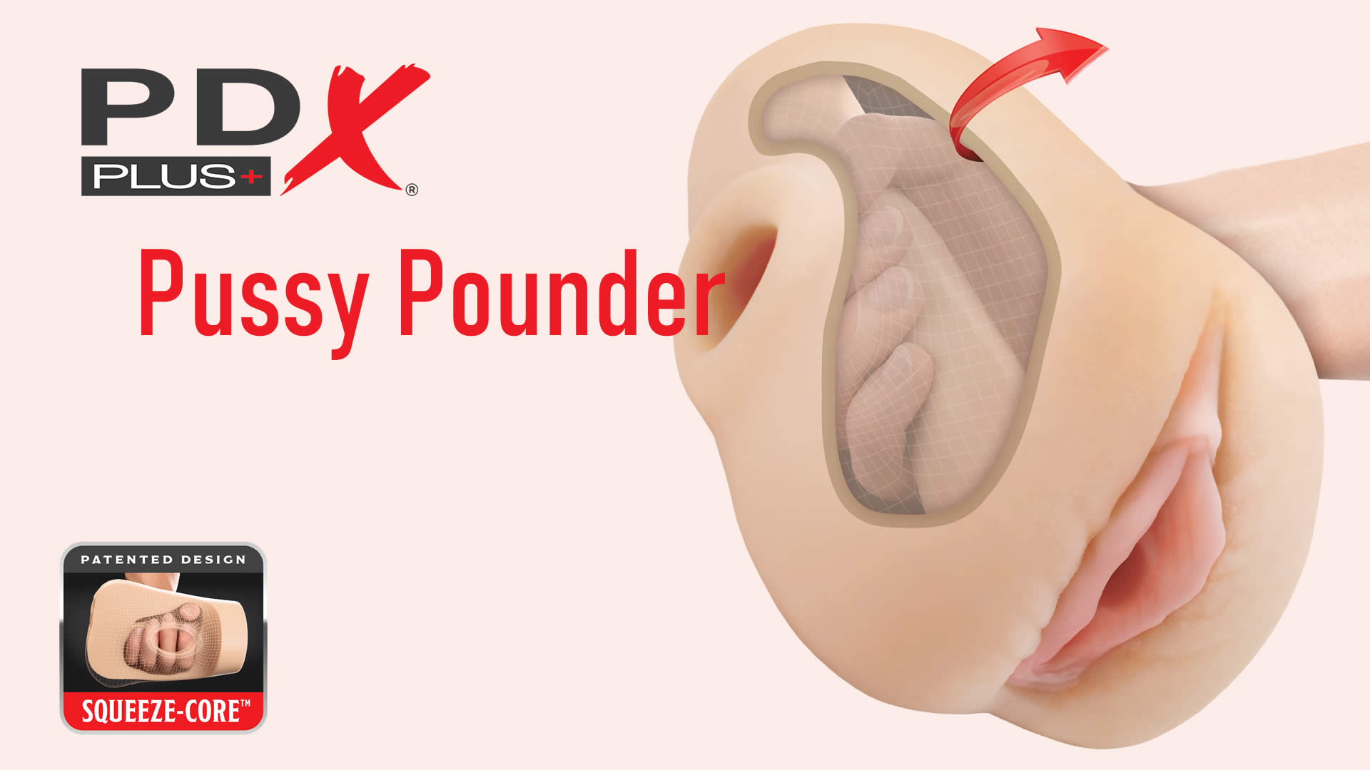 PDX Plus Pussy Pounder Masturbator