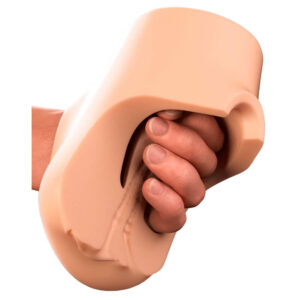 PDX Plus Pussy Double Pounder Masturbator med Vibrator