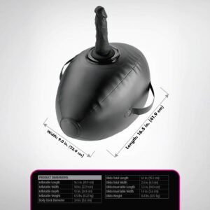 Fetish Fantasy Body Dock Inflatable Love Ball med Dildo