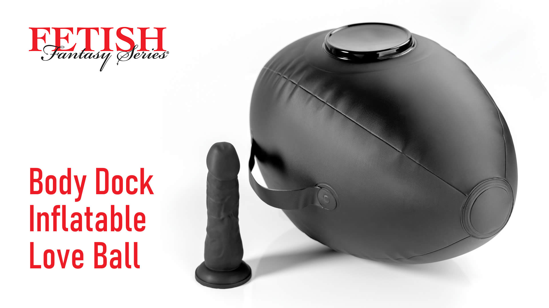 Fetish Fantasy Body Dock Inflatable Love Ball med Dildo