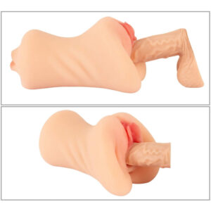 Natur Skin Mund, Vagina og Anus Masturbator