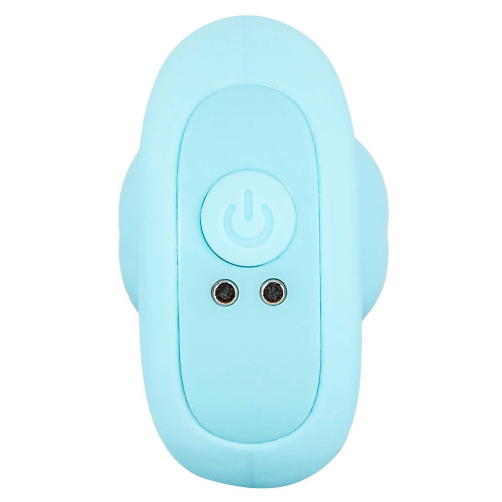 Cuties Vibrating Mini Butt Plug Blue Rose