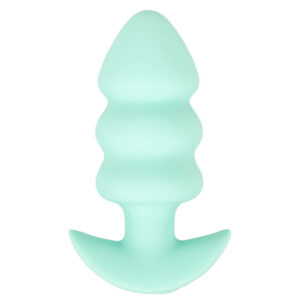 Cuties Vibrating Mini Butt Plug Teal Tree