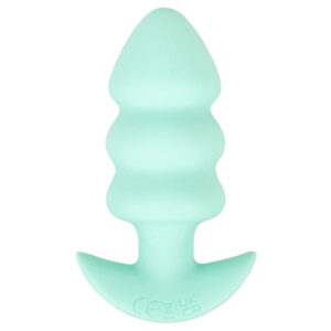 Cuties Vibrating Mini Butt Plug Teal Tree