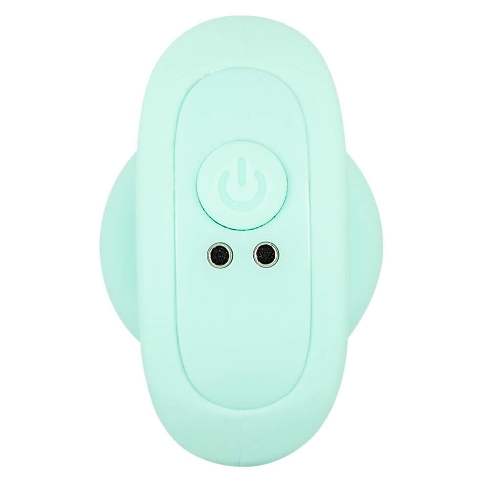 Cuties Vibrating Mini Butt Plug Teal Tree