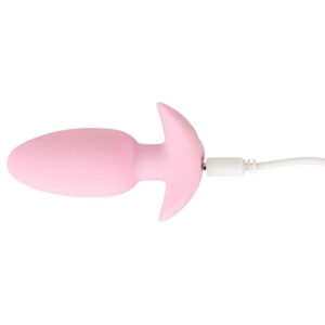 Cuties Vibrating Mini Butt Plug Pink Peony