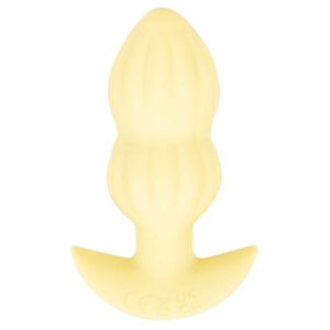 Cuties Vibrating Mini Butt Plug Yellow Blossom