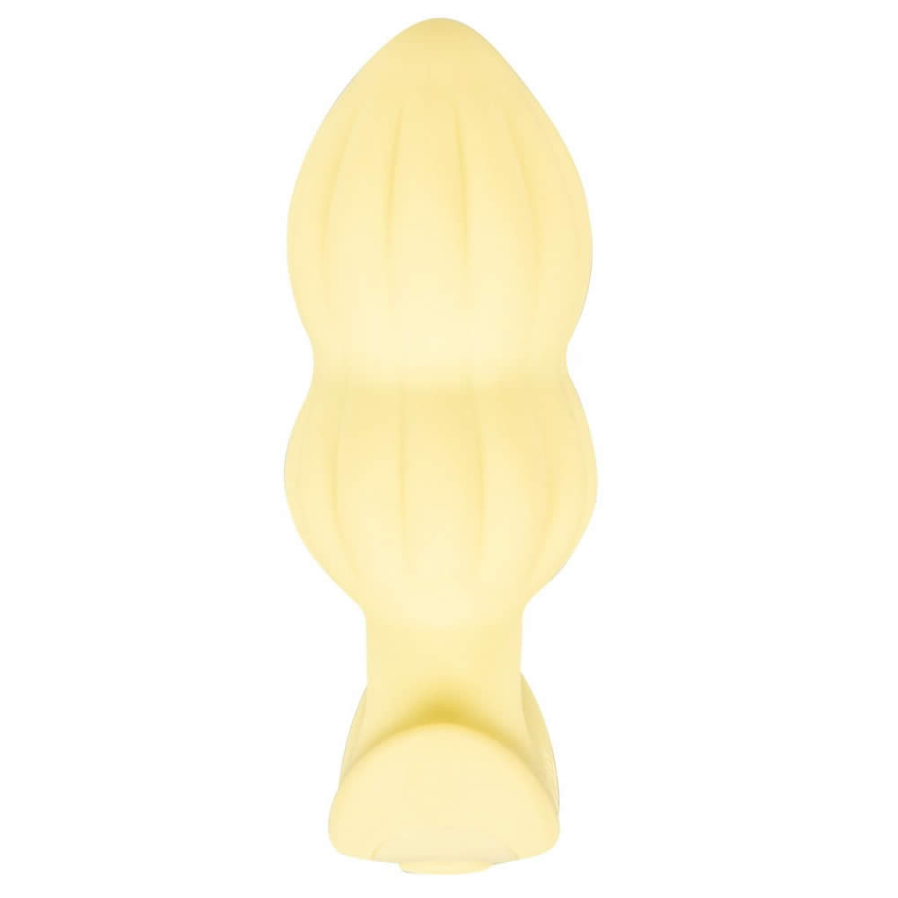 Cuties Vibrating Mini Butt Plug Yellow Blossom