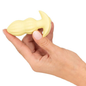 Cuties Vibrating Mini Butt Plug Yellow Blossom