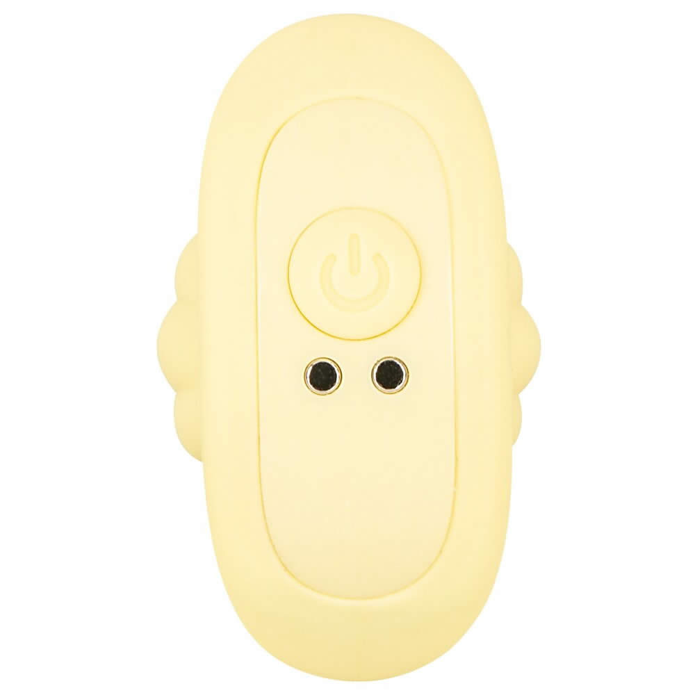 Cuties Vibrating Mini Butt Plug Yellow Blossom