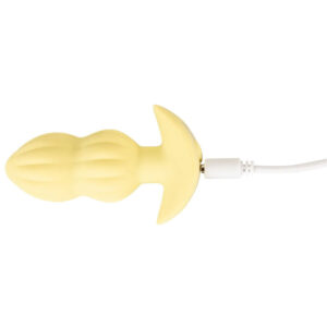 Cuties Vibrating Mini Butt Plug Yellow Blossom