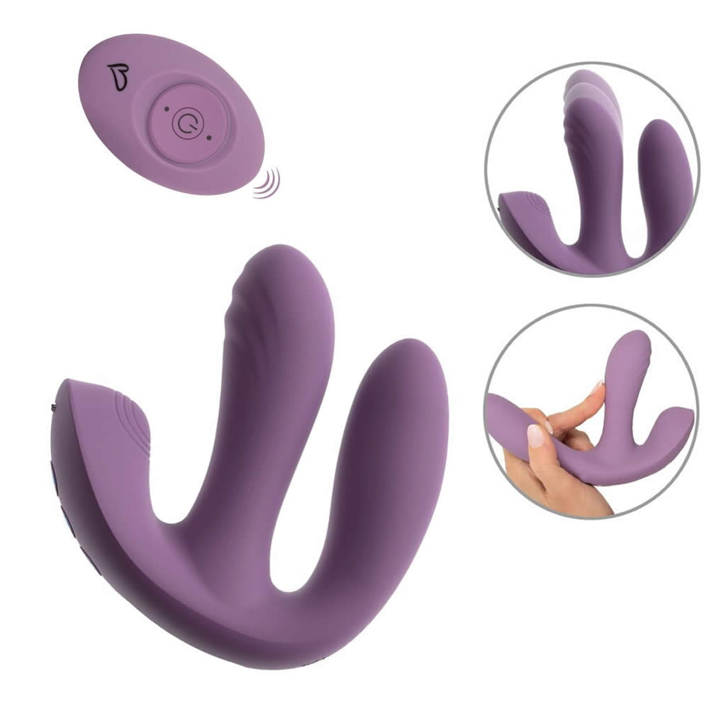 Beau Coeur Mireva Fjernbetjent Triple Hands-Free Vibrator