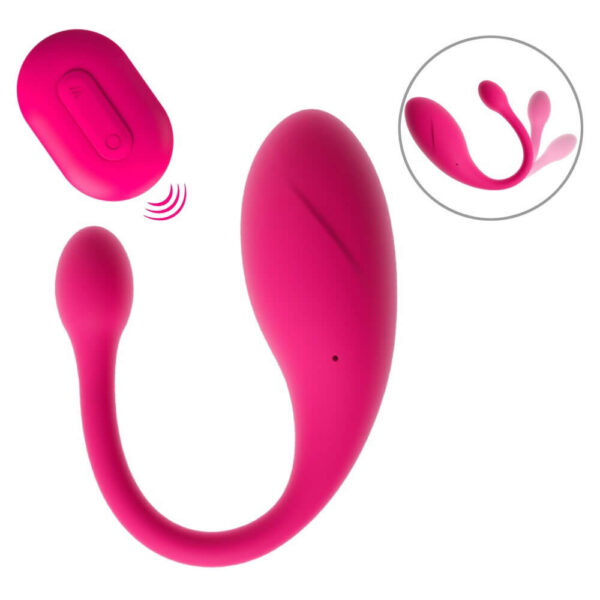 Beau Coeur Koral Love Ball Fjernbetjent Vibrator Æg