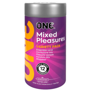 One Mixed Pleasures Kondom Pakke