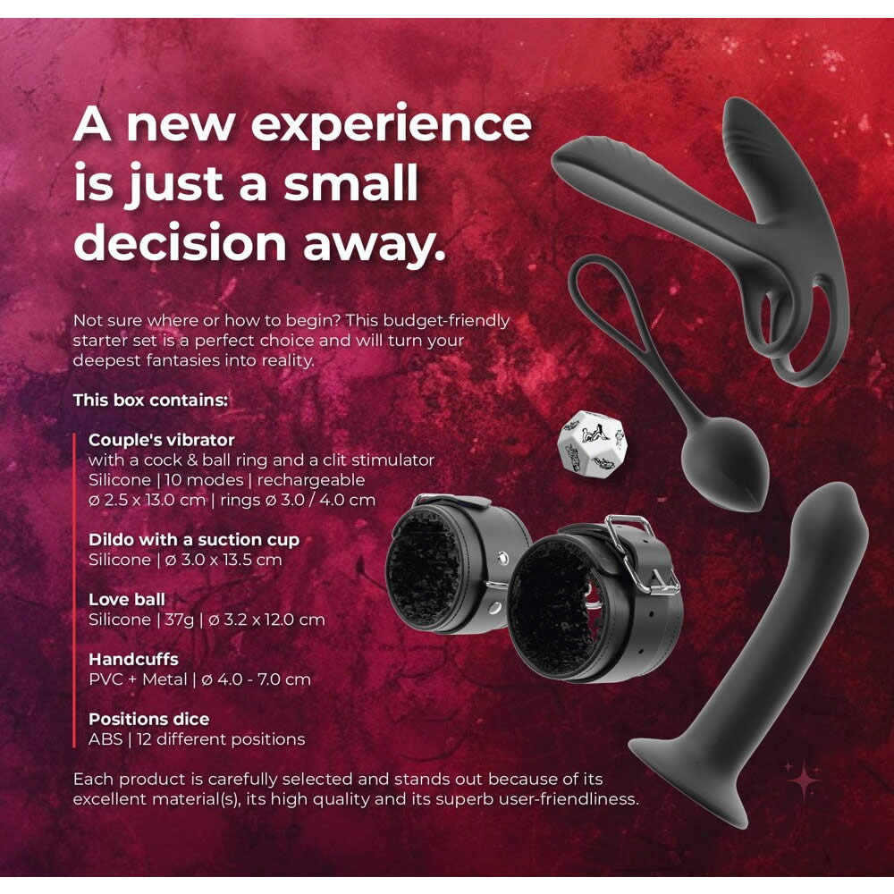 Couples Love Toy Starter Set Together - Sexlegetøj Sæt