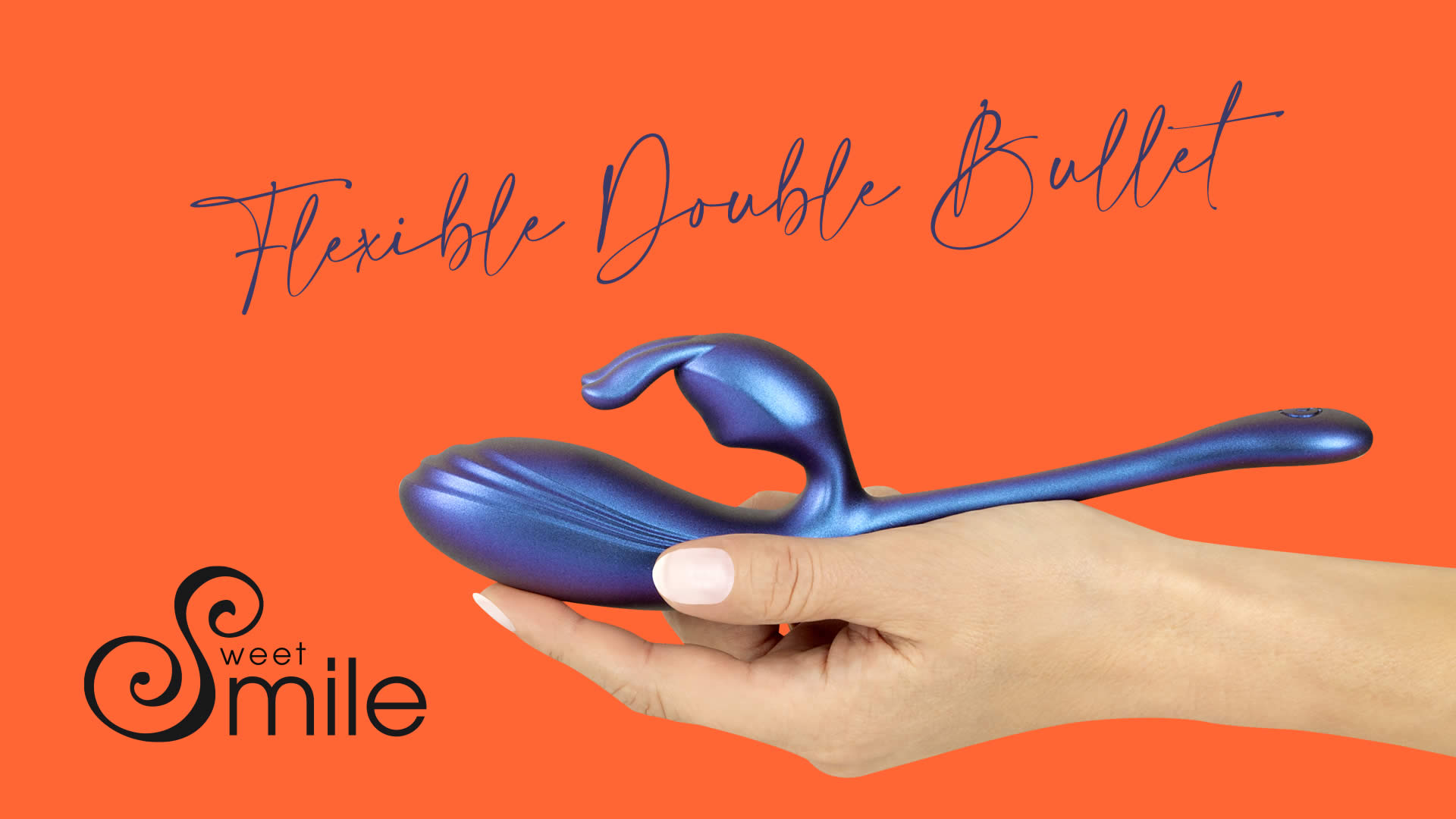 Sweet Smile Flexible Double Bullet Vibrator