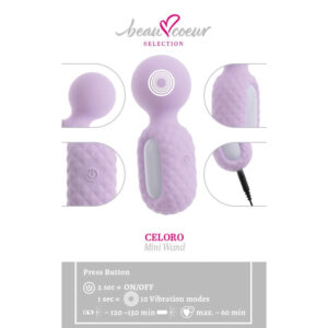 Beau Coeur CELORO Mini Wand Massagestav