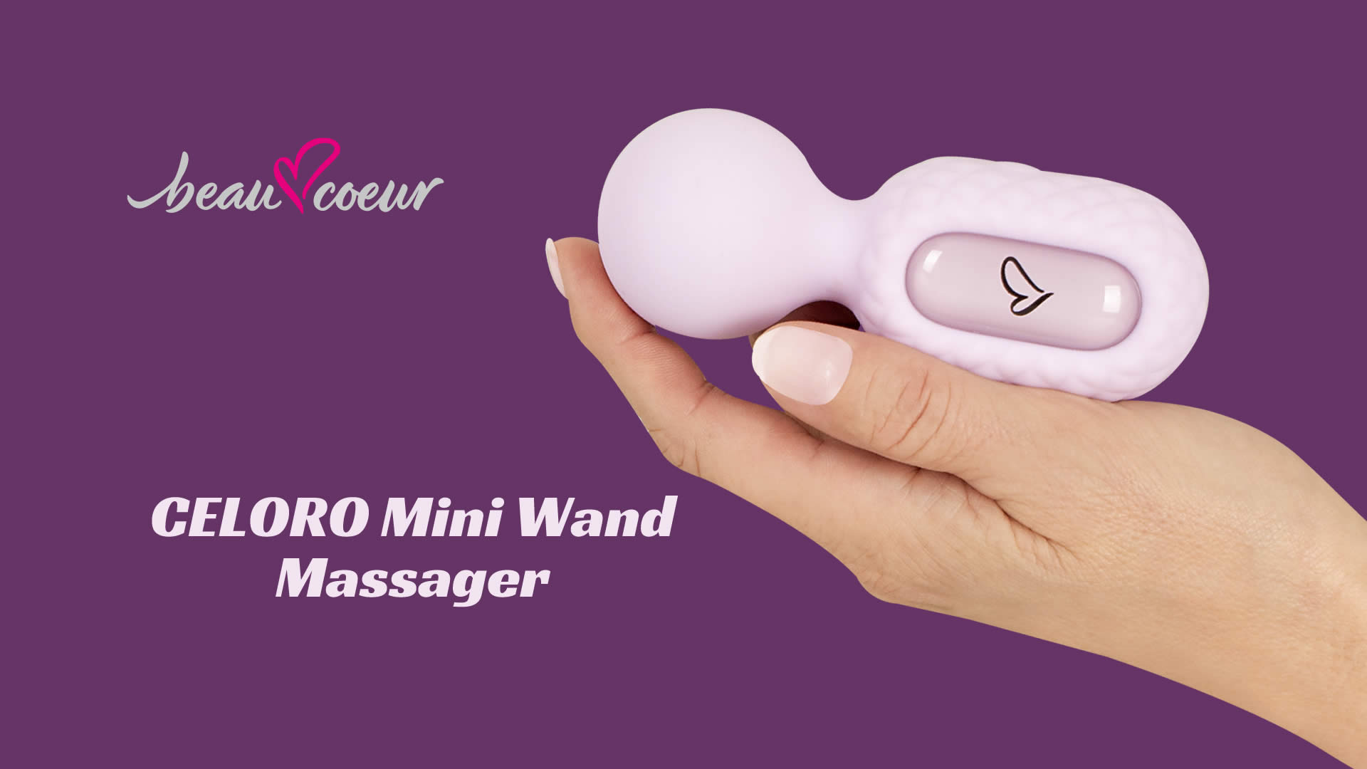 Beau Coeur CELORO Mini Wand Massagestav