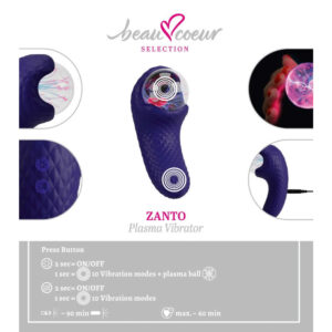 Beau Coeur ZANTO Plasma Vibrator