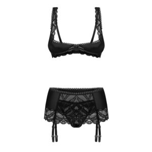 Obsessive Lecille Lingeri Sæt med 3 Dele