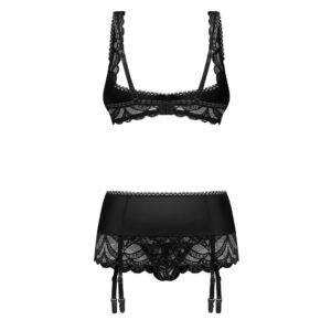 Obsessive Lecille Lingeri Sæt med 3 Dele
