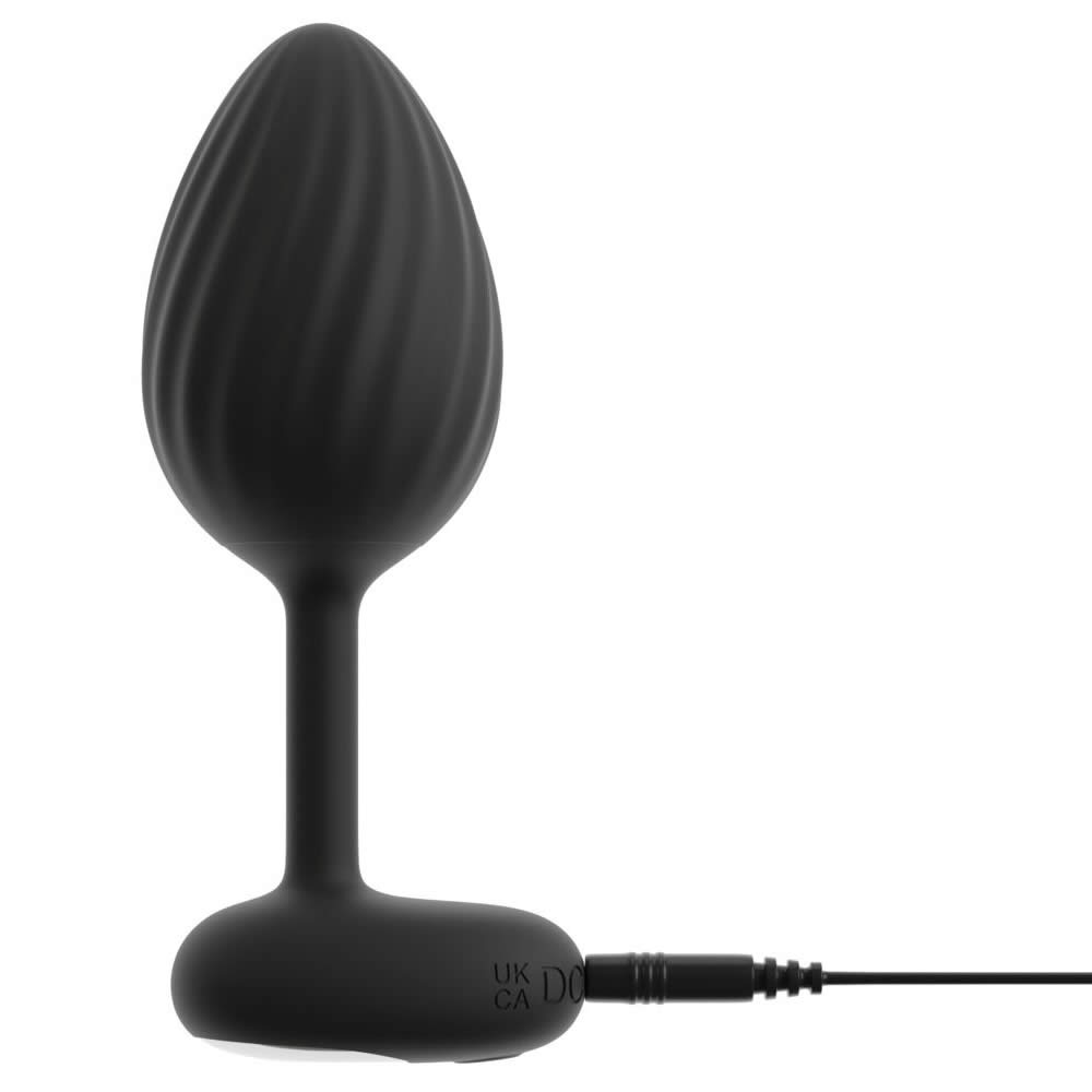 Anos Trådløs Fjernbetjent Vibrator Anal Plug Sæt med 3