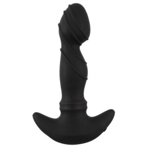 Anos Prostata Vibrator Plug med Bevægelige Ringe