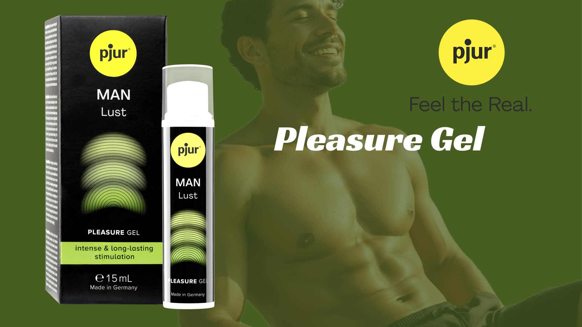 Pjur Man Pleasure Gel - Stimulerings Creme til Mænd