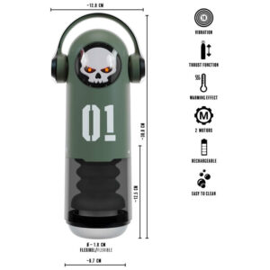 Rebel Mens Gear SKULL Masturbator