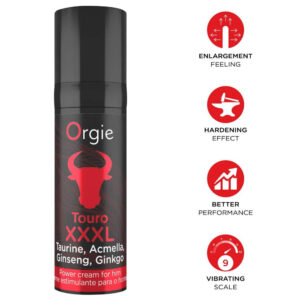 Orgie Touro XXXL Lystforstærker Power Creme til Penis