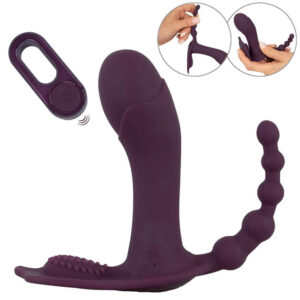 Beau Coeur Fjernbetjent Triple Panty Vibrator Vibrator