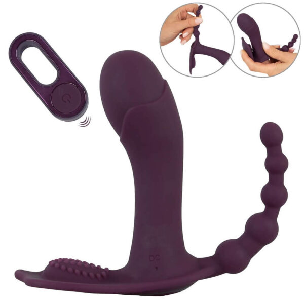 Beau Coeur Fjernbetjent Triple Panty Vibrator Vibrator