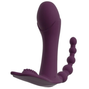 Beau Coeur Fjernbetjent Triple Panty Vibrator Vibrator