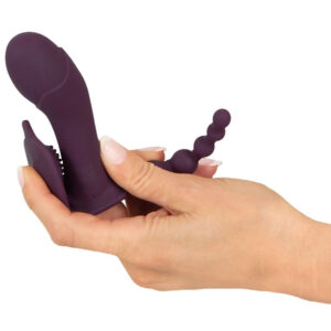 Beau Coeur Fjernbetjent Triple Panty Vibrator Vibrator