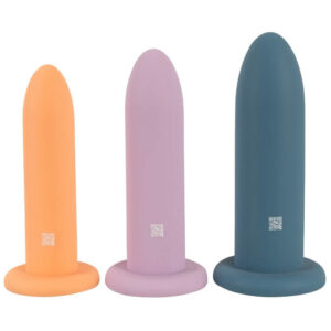 Three in a Row Dildo Sæt med Sugekop