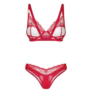 Obsessive Aliosa Wetlook Blonde BH og Rio String Trusse