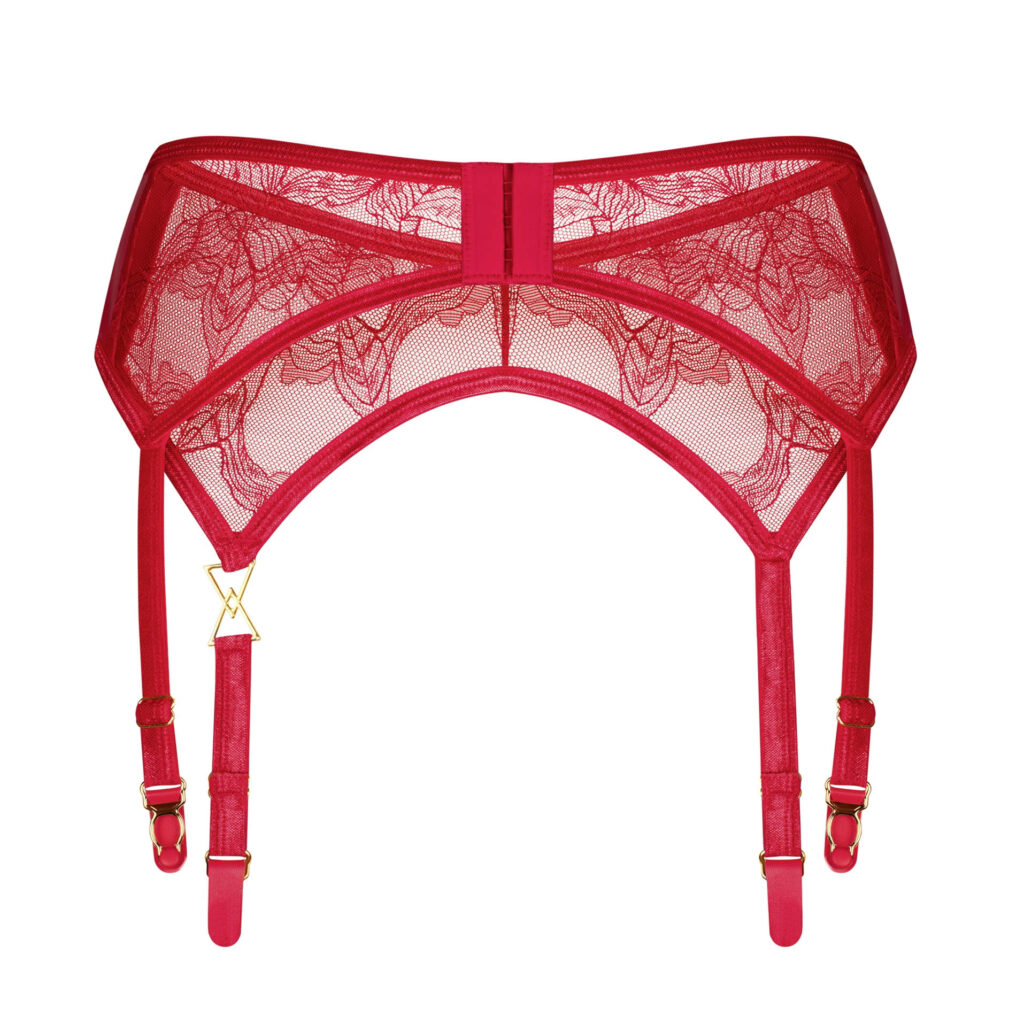 Obsessive Aliosa Blonde Hofteholder i Rød