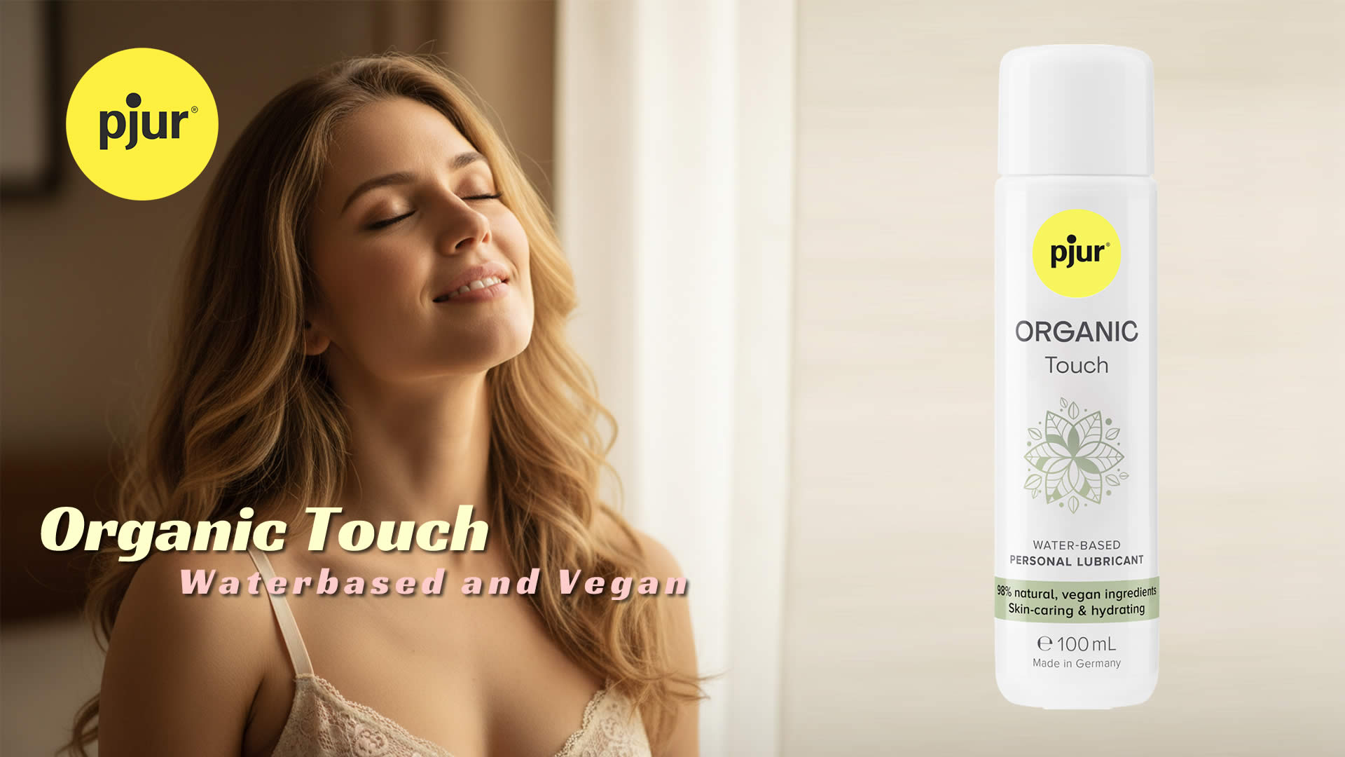 Pjur Organic Touch Vandbaseret Glidecreme