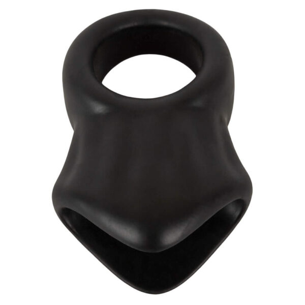 Erecto Cock Essentials Penis Ring med Ball Stretcher i Silikone