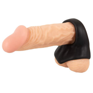 Erecto Cock Essentials Penis Ring med Ball Stretcher i Silikone