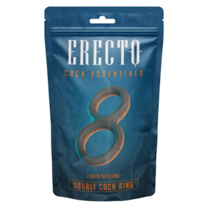 Erecto Cock Essentials Dobbelt Penis Ring i Silikone