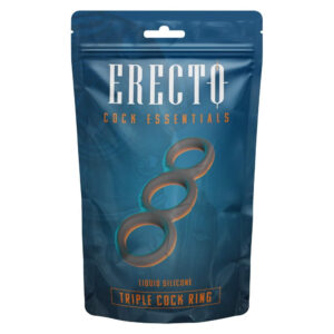Erecto Cock Essentials Triple Penisring i Silikone