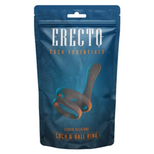 Erecto Cock Essentials Cock & Ball Testikel og Penisring i Silikone