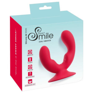 Sweet Smile Dual Vibrator i Rød
