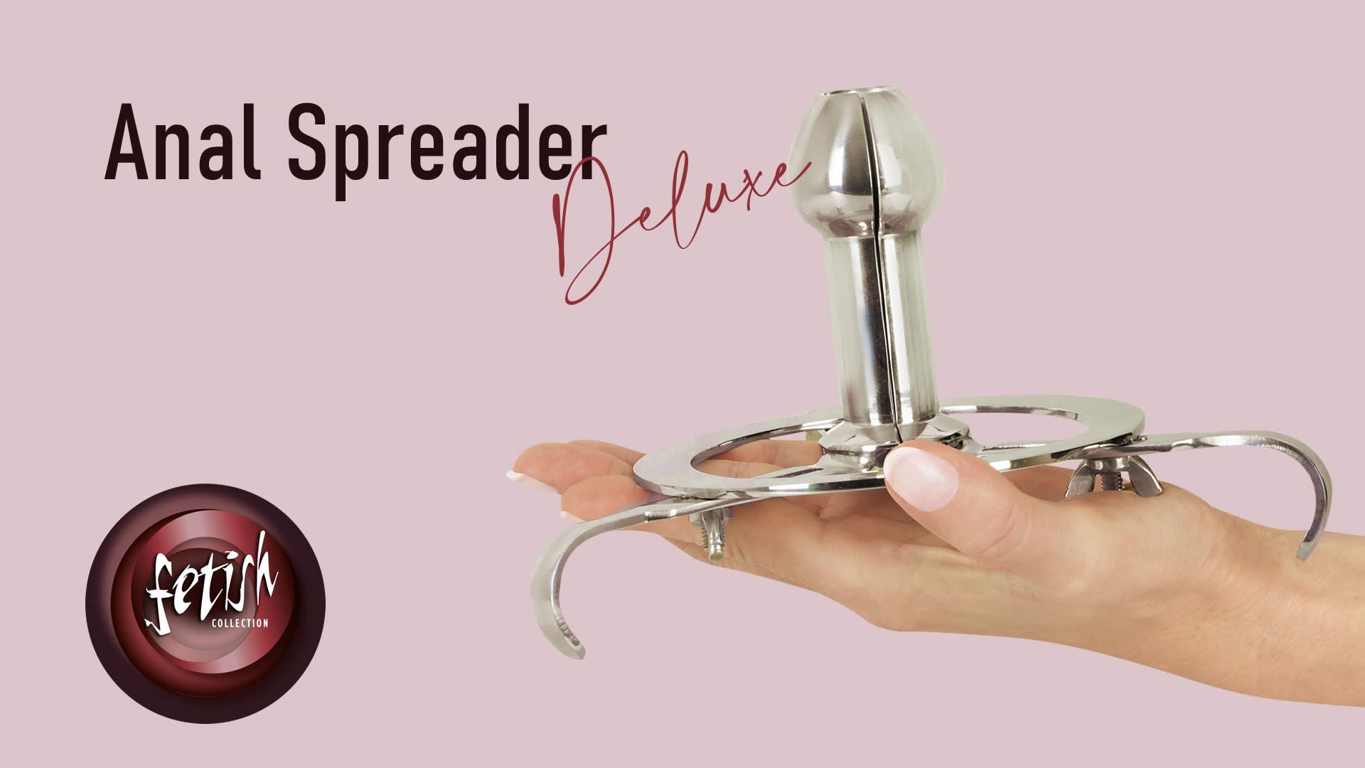 Fetish Collection Anal Spreader Deluxe i Metal