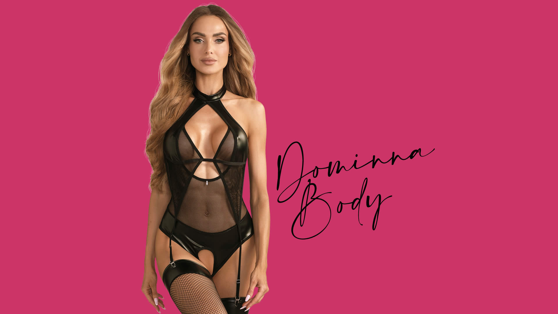 Obsessive Dominna Body i Wetlook og Net