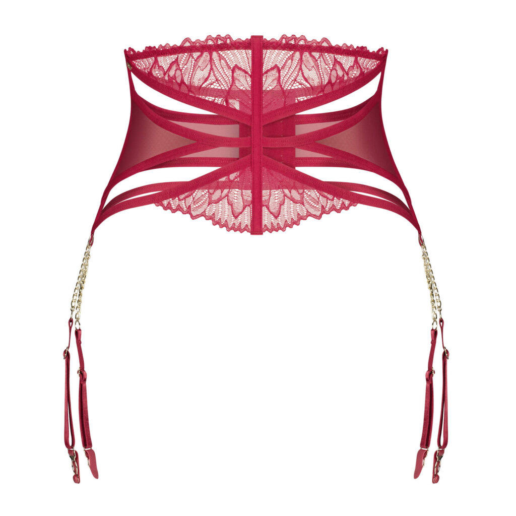 Obsessive Blonde Hofteholder Matildea i Rød